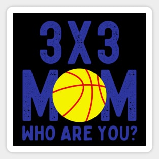 3x3 Mom Magnet